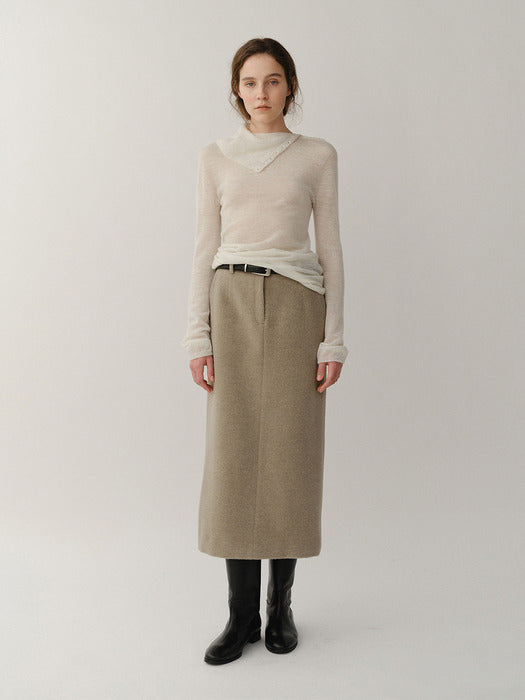 Kindersalmon Cassia Skirt Sage Olive
