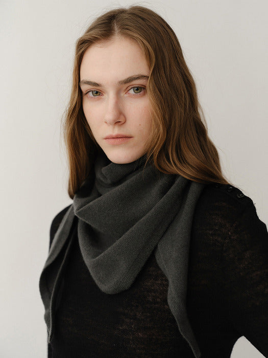 Kindersalmon Hazel Scarf Cambridge-Khaki