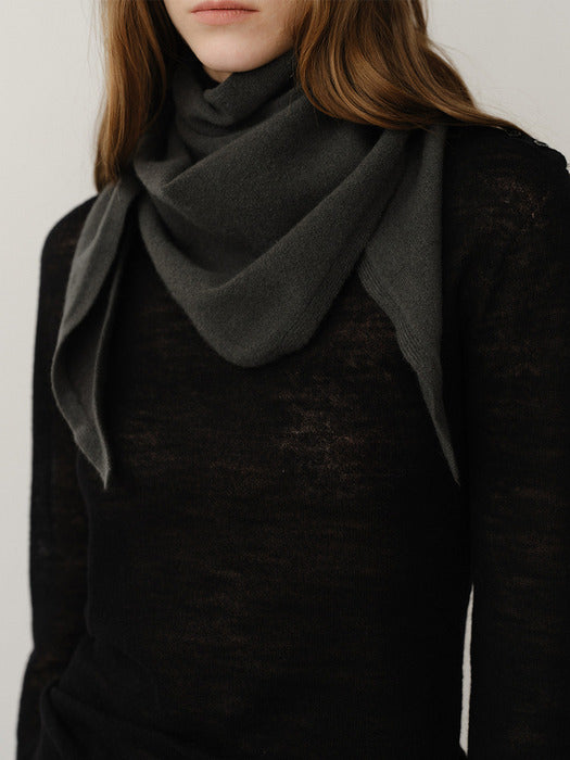 Kindersalmon Hazel Scarf Cambridge-Khaki