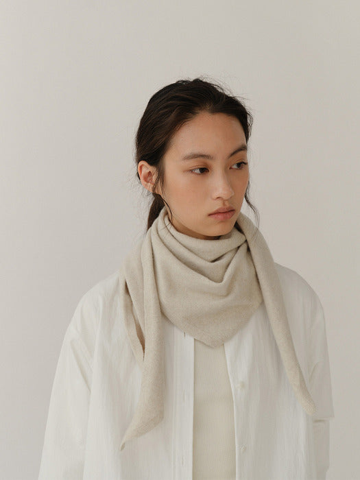 Kindersalmon Hazel Scarf Oatmeal