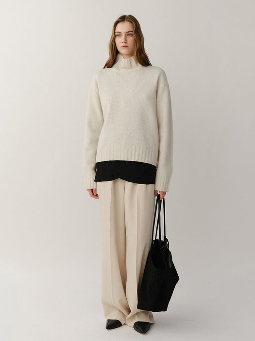 Kindersalmon Banding Pants Earl Gray