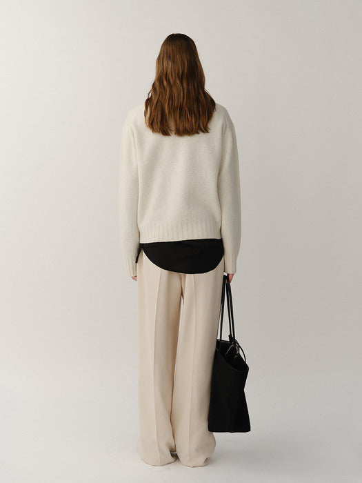 Kindersalmon Banding Pants Earl Gray