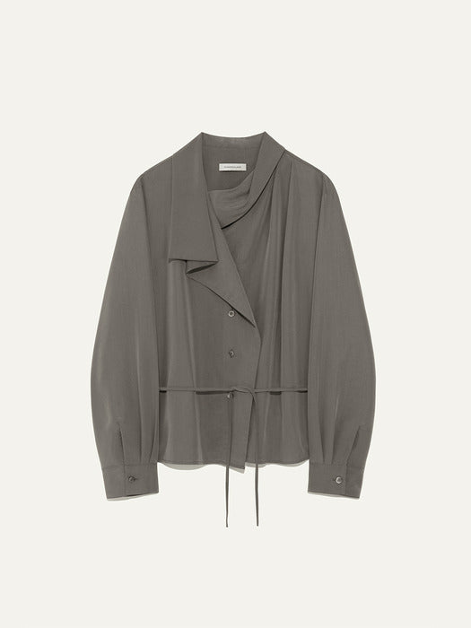 Kindersalmon Draped Casa Top Slate