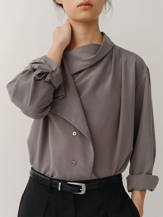 Kindersalmon Draped Casa Top Slate