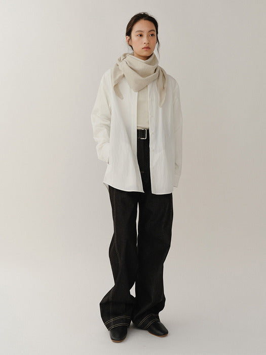 Kindersalmon Tacit Shirt White