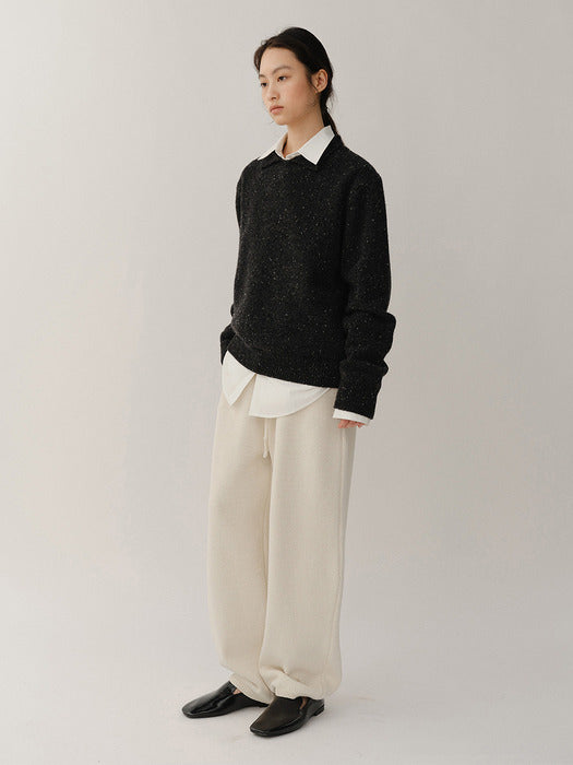 [Kindersalmon] Pibi Knitted Pants Oat
