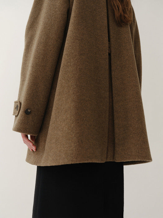 Kindersalmon Cassia Half Coat Amber
