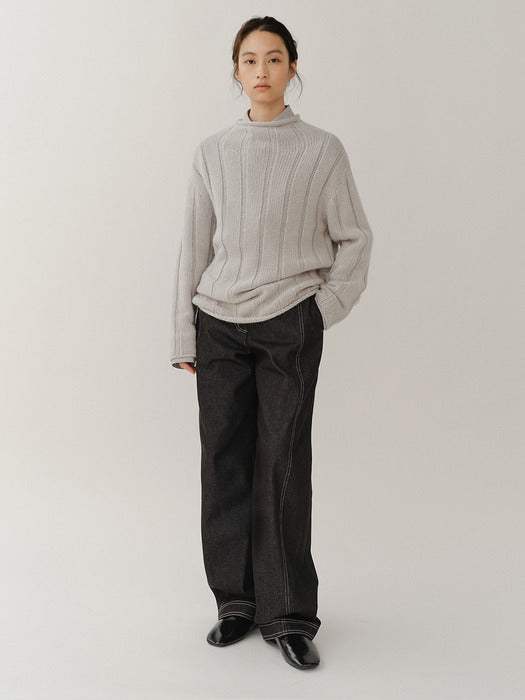 Kindersalmon Ami Pullover Pistachio Mousse