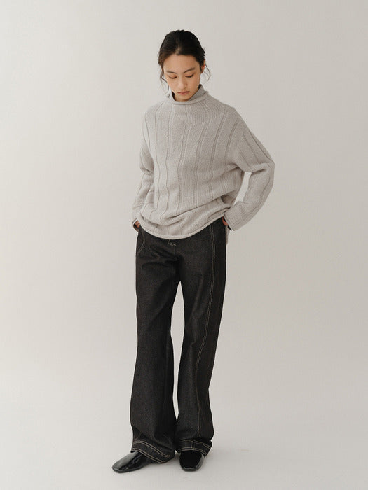 Kindersalmon Ami Pullover Pistachio Mousse