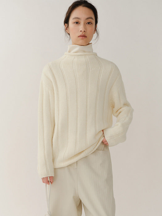 [Kindersalmon] Ami Pullover Vanilla