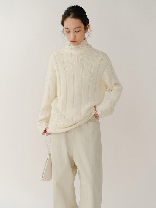 [Kindersalmon] Ami Pullover Vanilla