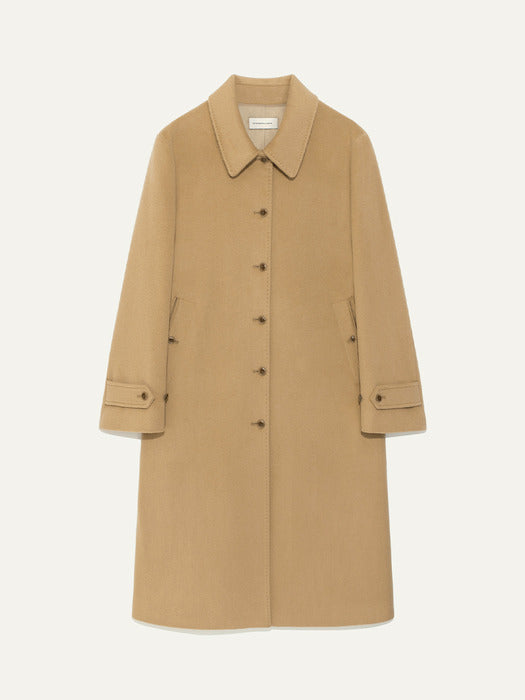 Kindersalmon Courie Coat Oat Latte