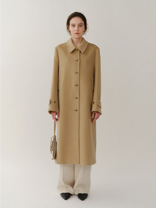 [Kindersalmon] Courie Coat Oat Latte