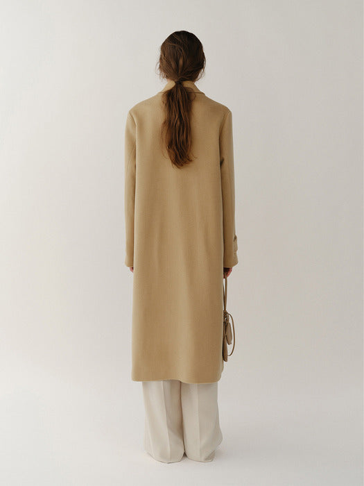 [Kindersalmon] Courie Coat Oat Latte