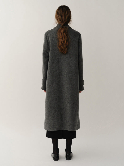 Kindersalmon Courie Coat Melange Slate