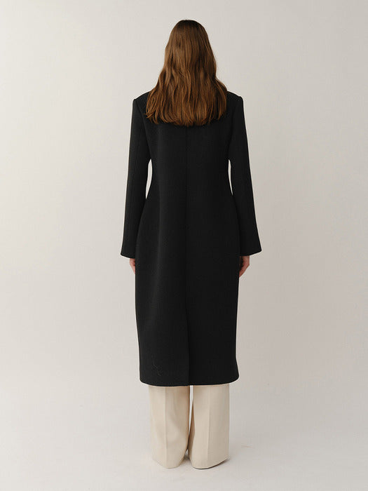 Kindersalmon Shaped Tailor Coat Black
