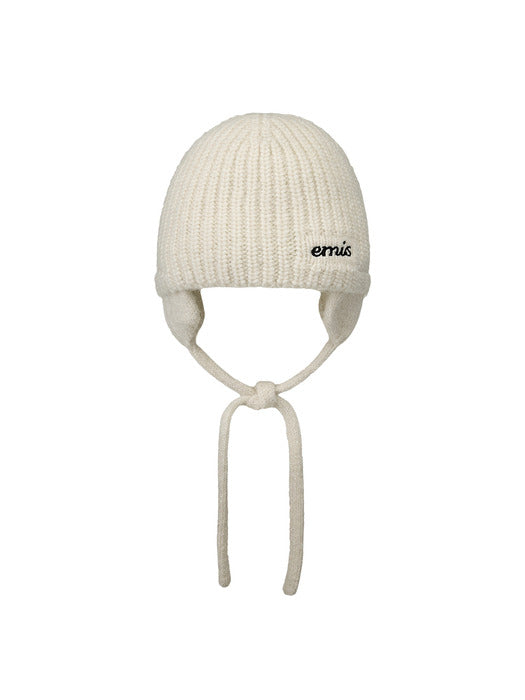 Emis Earmuff Beanie-Ivory