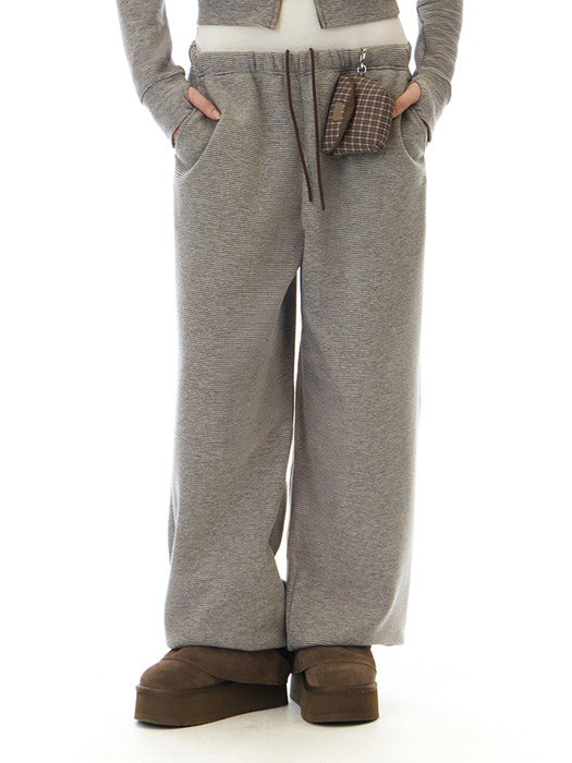 [grove] 25Wt Billie Stripe Pants (Brown Stripe)