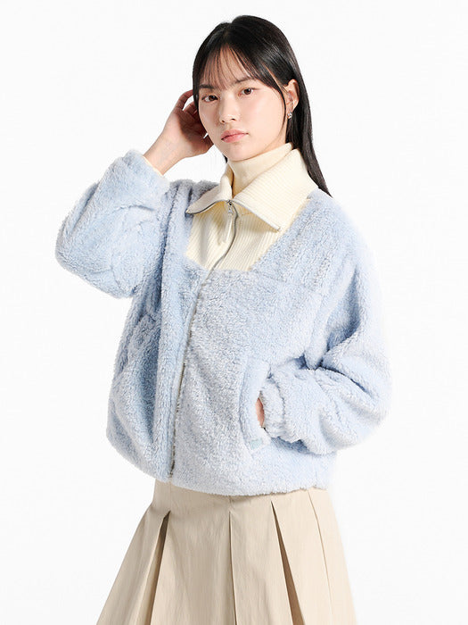 [fila] Collar Fleece_FS254PL01F001_442