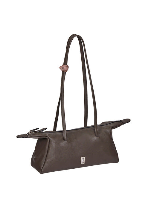 Vunque Toque Wide Slim Shoulder M Dark Brown