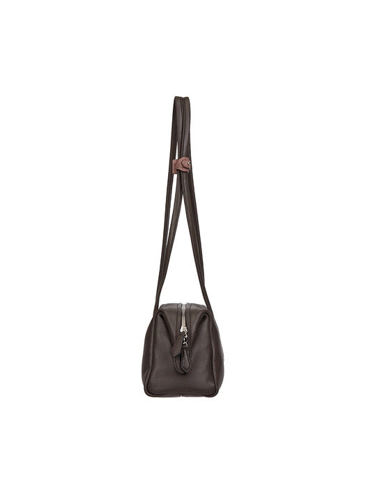 Vunque Toque Wide Slim Shoulder M Dark Brown
