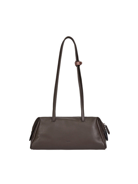 Vunque Toque Wide Slim Shoulder M Dark Brown
