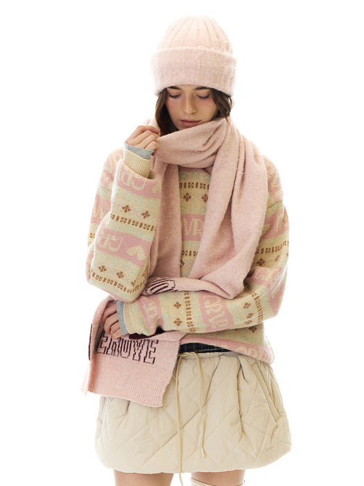 Grove 25Wt Hug Muffler (Pink)