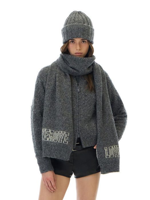 Grove 25Wt Hug Muffler (Charcoal)