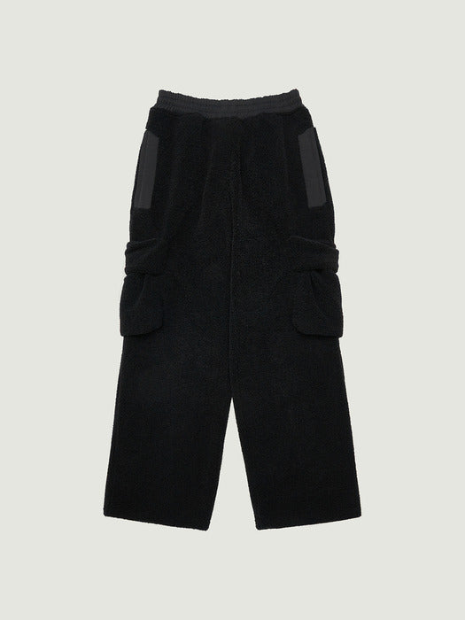Grove 25Wt Viola Cargo Fleece Pants (Black)