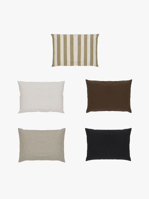 Wconcept_Gbh_Home Pillowcase (2 Sizes, 5 Colors) 60-count High-density Cotton Pillow Cover