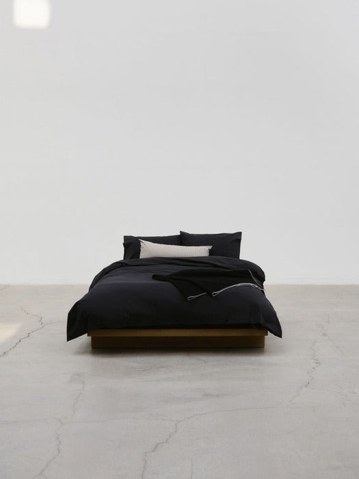 Wconcept_Gbh_Home Duvet Cover - Charcoal (2 Sizes) All-season 60-count high-density pure cotton