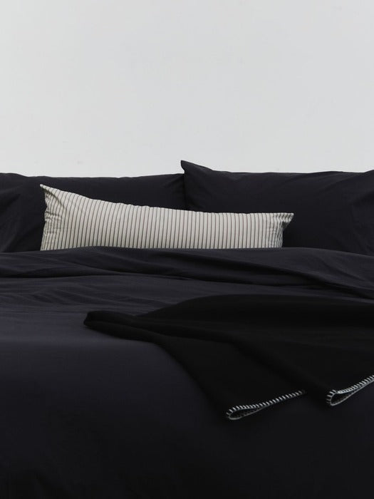 Wconcept_Gbh_Home Duvet Cover - Charcoal (2 Sizes) All-season 60-count high-density pure cotton