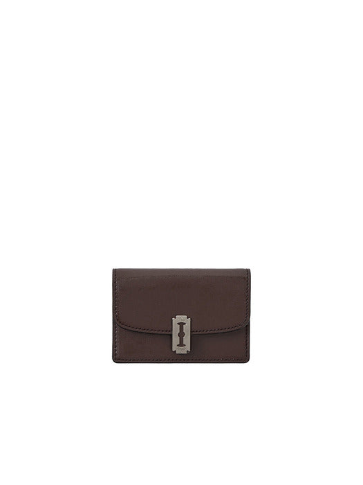 Vunque Occam Lune Accordion Card Wallet Choco Brown