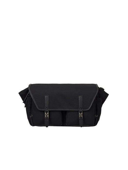 Vunque Hey Double Pocket Cordura Shoulder M Black
