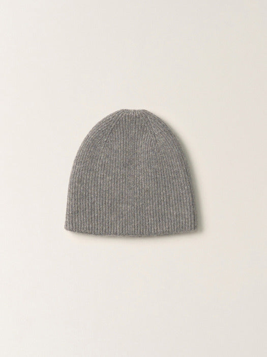 Nothing Written Bisou baby alpaca beanie (Light gray)