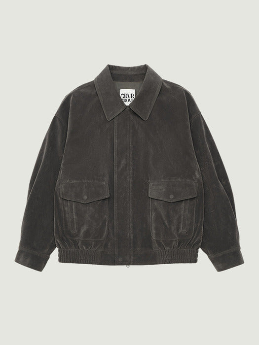 Grove 26Ps Lusson Suade Jumper (Charcoal)