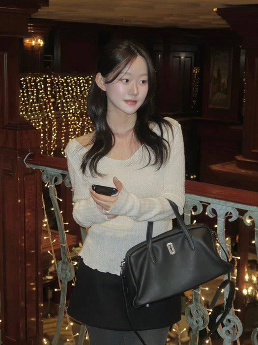 Vunque [Exclusive] Toque Crumble Tote M (Toque Crumble Tote Medium)