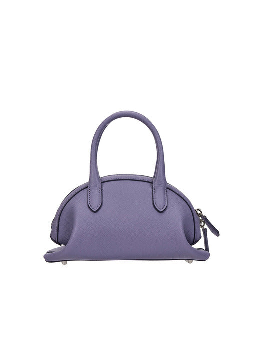 Vunque Halfmoon Curve Tote S Fuzzy Purple