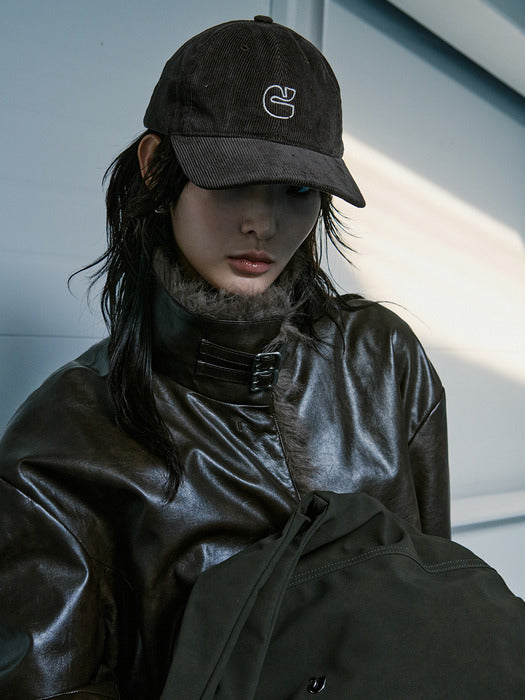 [Carlyn] New Logo Corduroy Cap J75332010