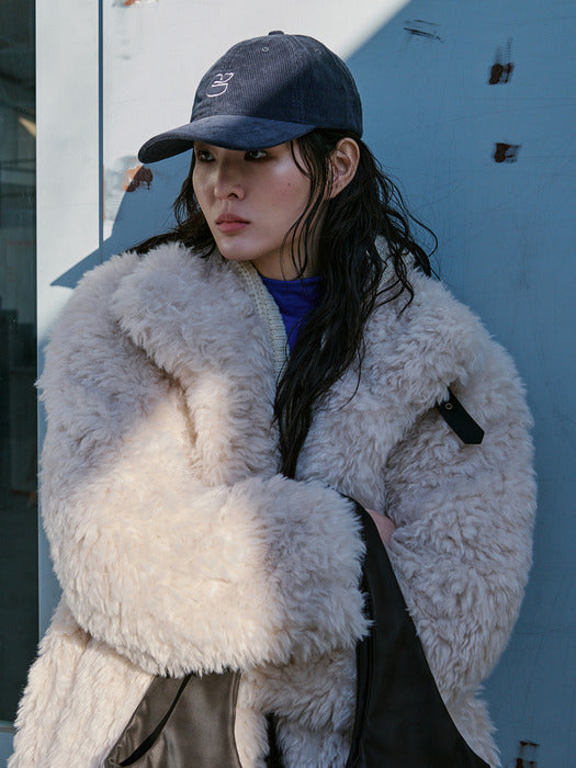 [Carlyn] New Logo Corduroy Cap J75332010