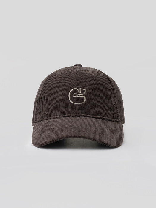 [Carlyn] New Logo Corduroy Cap J75332010
