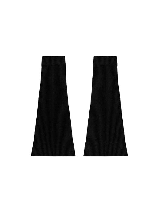 Wconcept_Treemingbird Wide Knit Leg Warmer [ Black ]