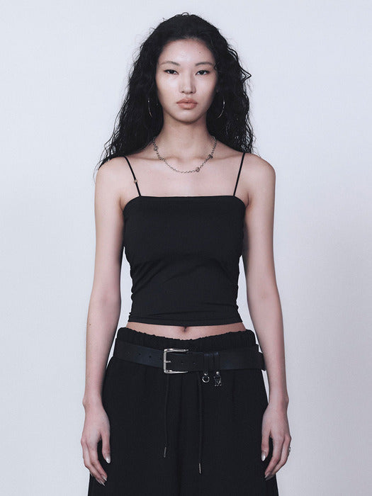 Wconcept_Treemingbird Bra Cap Camisole [ Black ]