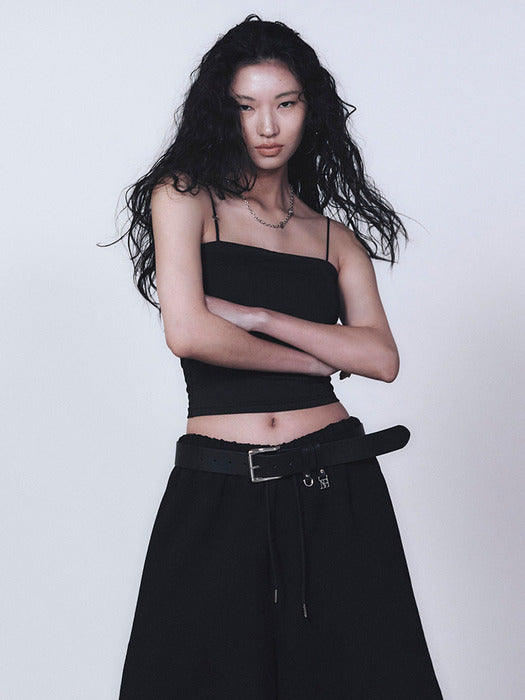 Wconcept_Treemingbird Bra Cap Camisole [ Black ]