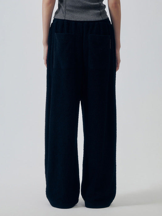 Wconcept_Treemingbird Terry Relax Pants [ Black ]
