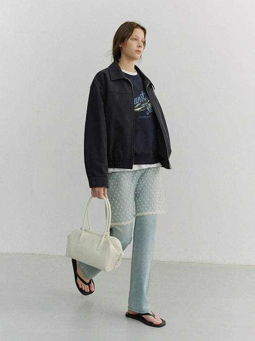 [dunst] NEEDLEWORK LAYERING SKIRT IVORY_UDSK6A209IV