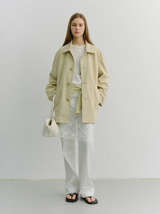 [dunst] NEEDLEWORK LAYERING SKIRT WHITE_UDSK6A209WT