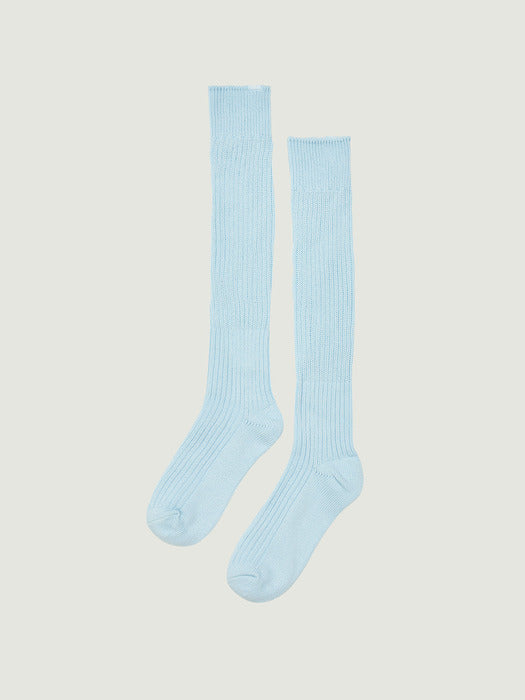 [grove] 26PS SIMIZ BASIC SOCKS (LIGHT BLUE)