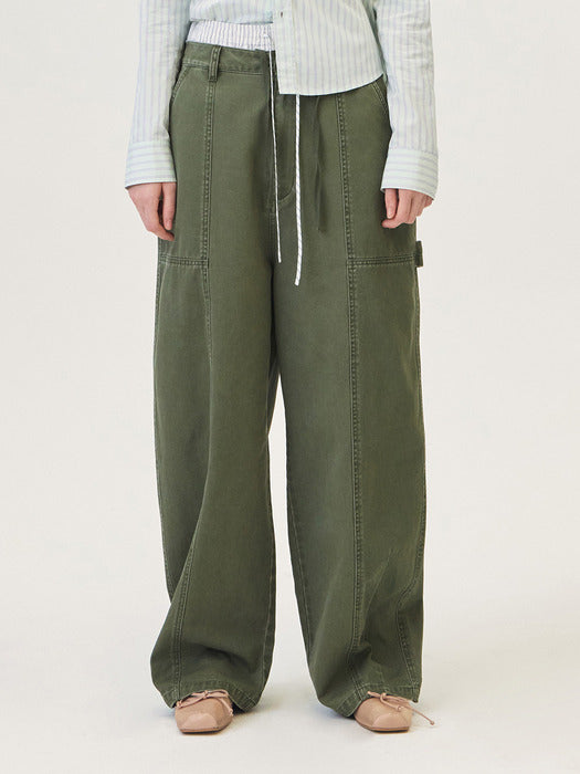 [grove] 26PS COVA PANTS (KHAKI)