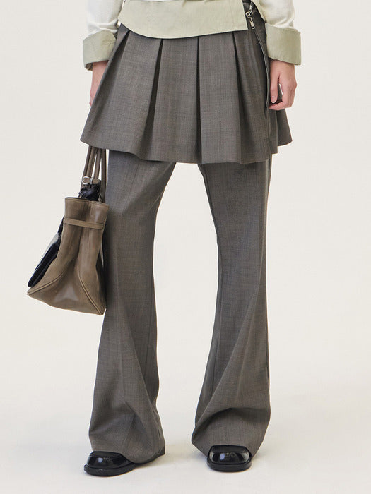Grove 26Ps Stina Skirt (Brown)